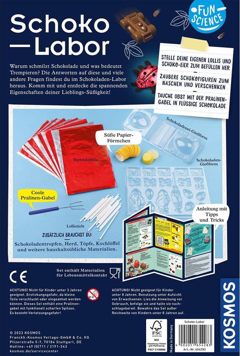 Immagine prodotto Kosmos KOO Fun Science Chocolate Lab 654283