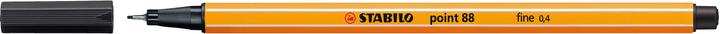 STABILO Point 88 (Black, 1 x)