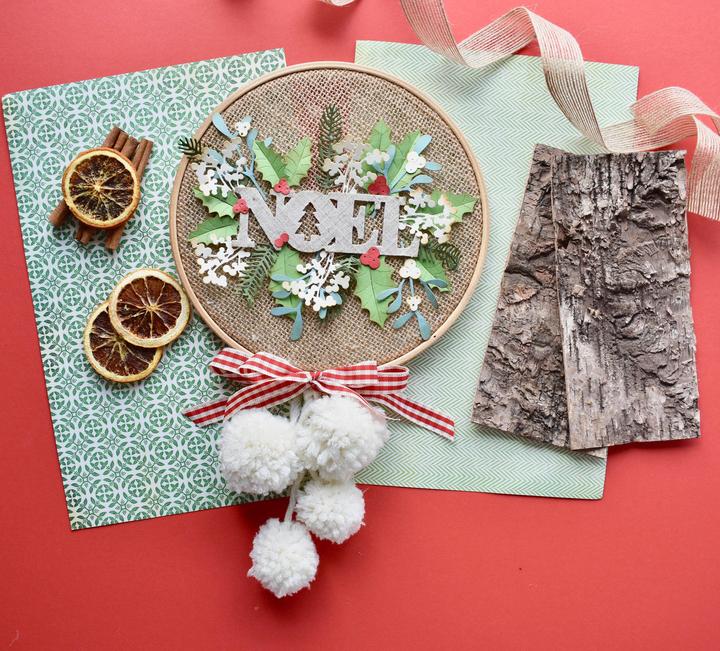 Actual product image Folia Sizzix | Thinlits die set Winter foliage