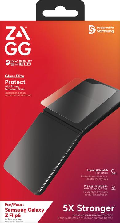 Immagine prodotto Zagg Glass Elite (1 Pezzo/i, Samsung Galaxy Z Flip6)