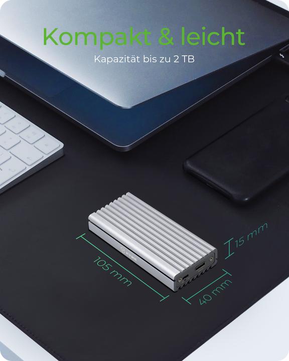 Actual product image Icy Box IB-1817Ma-C31 (M.2 2280, M.2 2230, M.2 2260, M.2 2242, M.2)