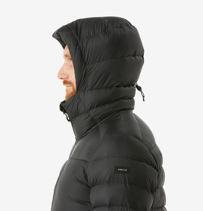 Actual product image Forclaz Men's down jacket with hood down to -10 °C trekking - MT500 (XL)