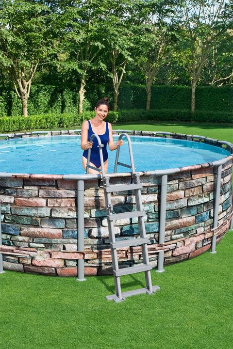 Produktbild Diverse Hardware Bestway Power Steel Swimming Pool 427x122 cm (427 x 122 cm)