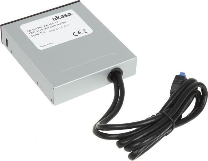 Immagine prodotto Akasa Lettore di schede 8,9 cm (3,5" ) (multiformato) (USB 3.0)