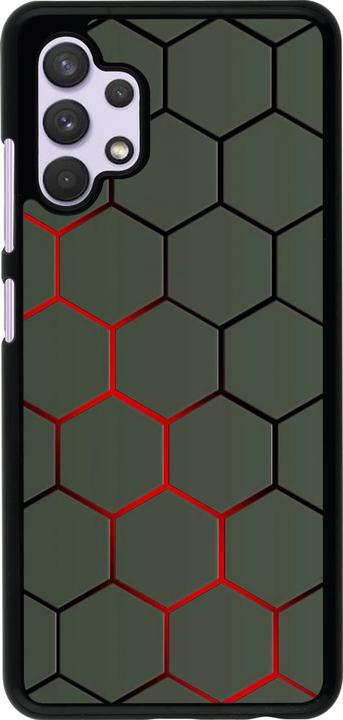 Immagine prodotto PhoneLook Copertina Linea geometrica rossa (Samsung Galaxy A32)