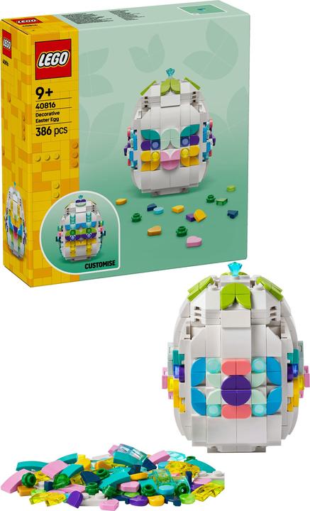 Produktbild LEGO Verziertes Osterei (40816, LEGO Icons)