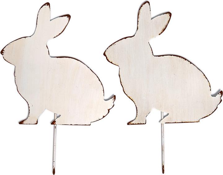 Produktbild Loberon Deko-hase 2er Set Marty (2 x, 30 x 20 x 1 cm)