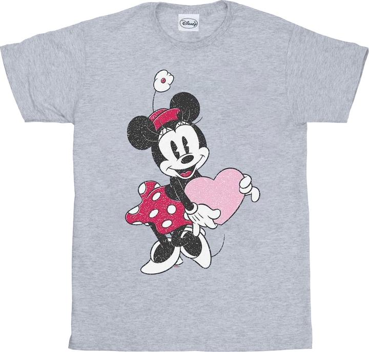 Disney Minnie Mouse Love Heart TShirt (M)