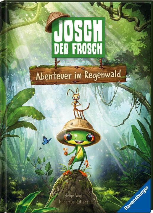 Actual product image Ravensburger Josch der Frosch - Abenteuer im Regenwald - Kinderbuch ab 3 Jahre, Bilderbuch, Vorlesebu (German, Hubertus Rufledt, Helge Vogt, 2025)