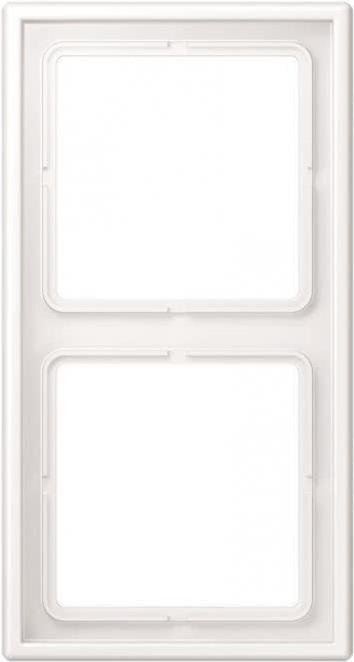 Actual product image JUNG Frame 2f LS982WWM snow white