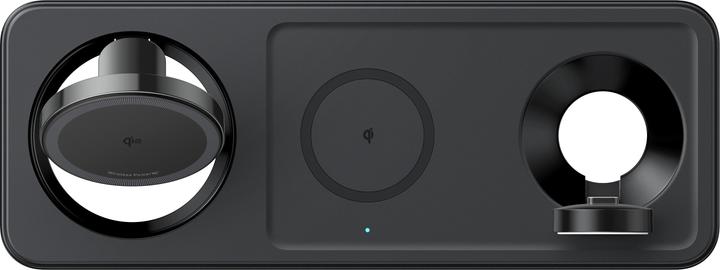 Produktbild Anker Stacja magnetyczna pozioma MagGo 15W 3-in-1 Czarna (25 W)