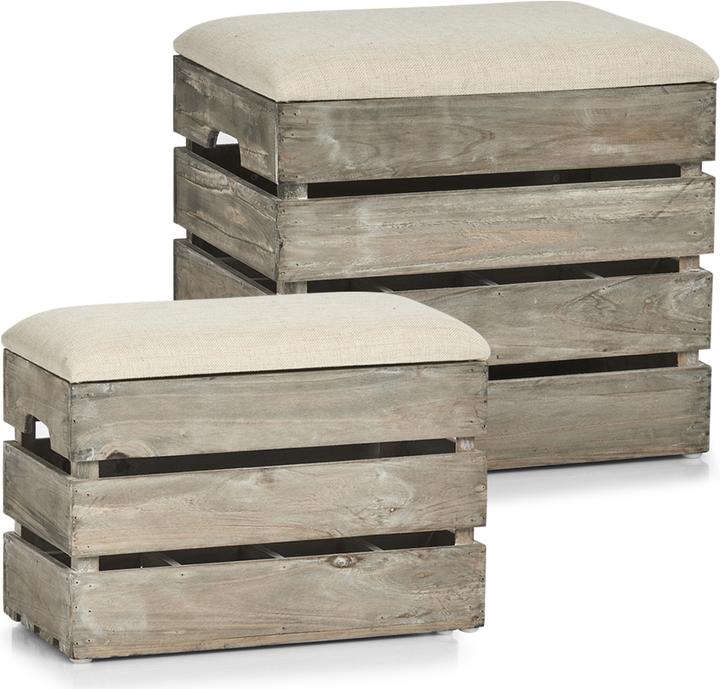 Actual product image Zeller Present Seat chest w. bottle divider