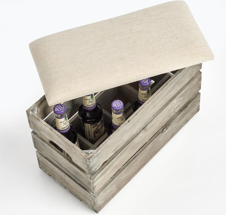 Actual product image Zeller Present Seat chest w. bottle divider