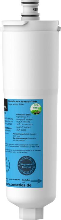 Actual product image Flickbee Premium water filter for Whirlpool refrigerator replaces Whirlpool® WHKFR-PLUS