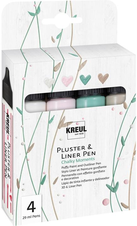 Produktbild Kreul Pluster & Liner Pen Set (Multi, 29 ml)