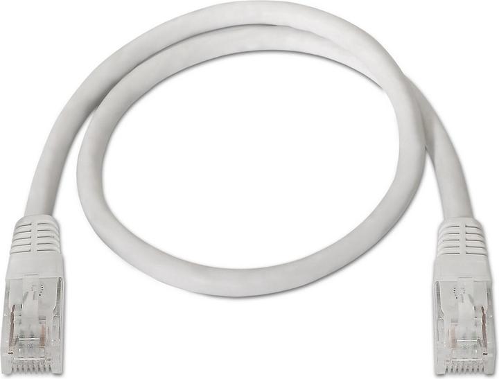 Produktbild Aisens CABLE DE RED LATIGUILLO RJ45 CAT.6 UTP AWG24 BLANCO 3.0M (U/FTP, CAT6, 3 m)
