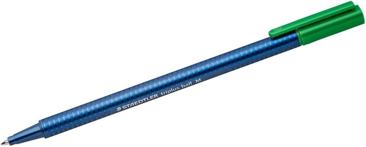 Produktbild Staedtler Kugelschreiber triplus ball 437 M, grn (Grün, 1 x)