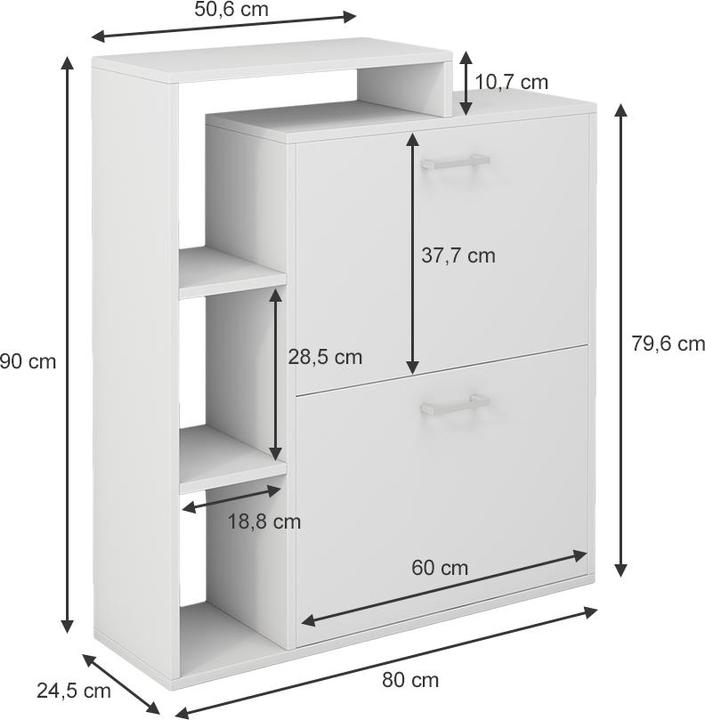 Produktbild Oskar-Store Tobias (81 x 90 x 24.5 cm)