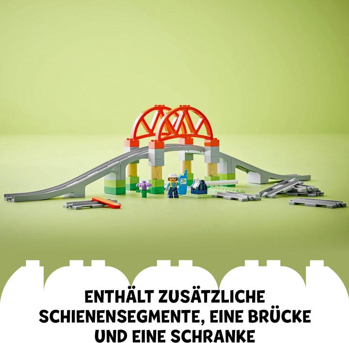 Actual product image LEGO Railway bridge and rails - extension set (10426)