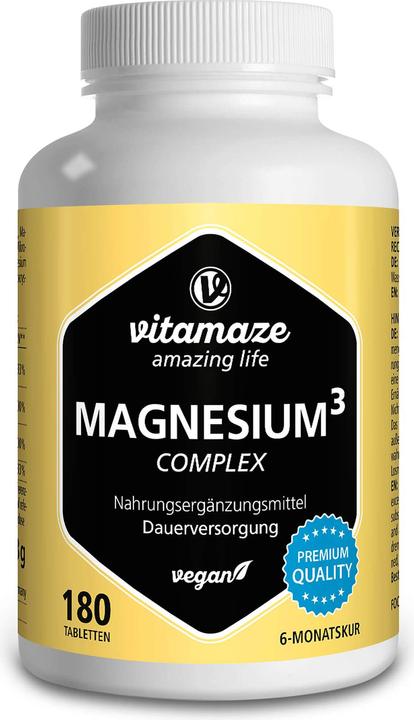 Image du produit Vitamaze Magnesium³ 3-in-1 Komplex (180 pièce(s), Cachets)
