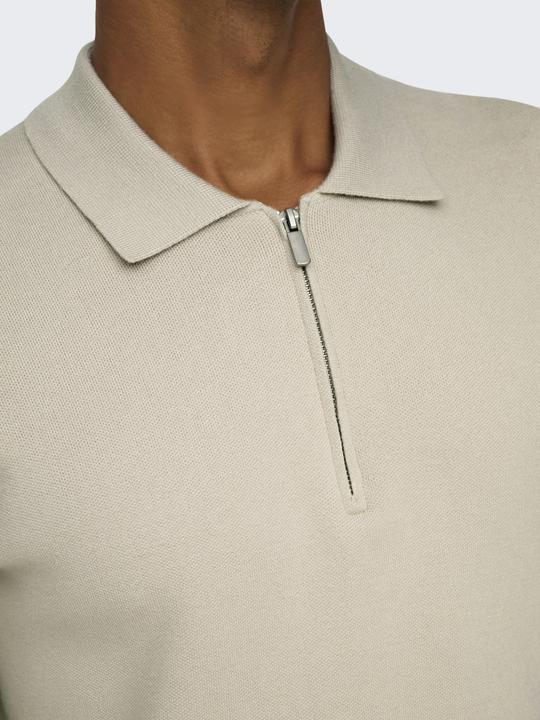 Produktbild Only & Sons Onscooper Reg Ls 12 Half Zip Polo (XL)