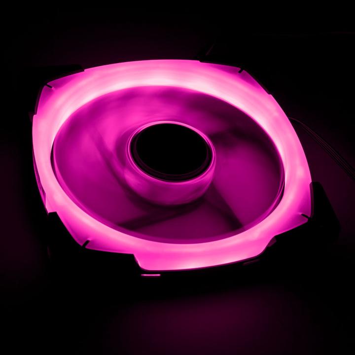 Actual product image Silverstone SST-FW123-RGB, RGB fan (120 mm, 1 x)