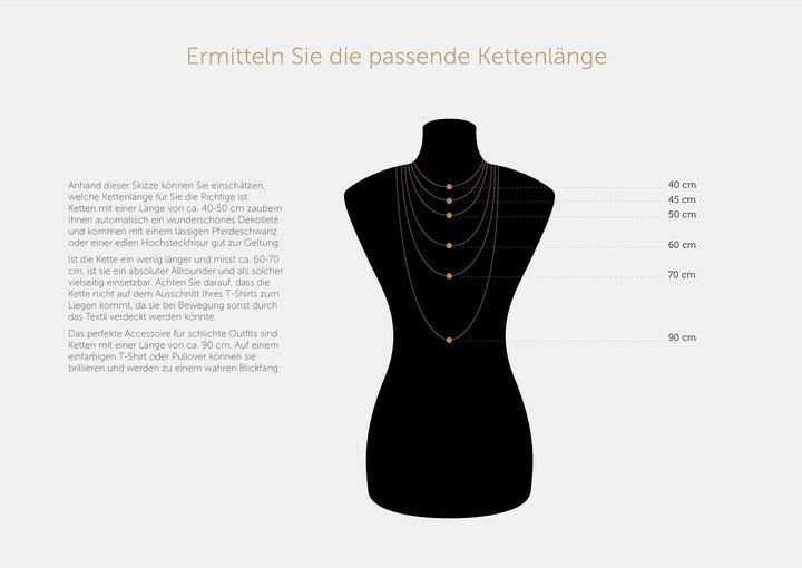 Produktbild Thomas Sabo Kette Kreis Klein (925er Silber, 40 - 45 cm)