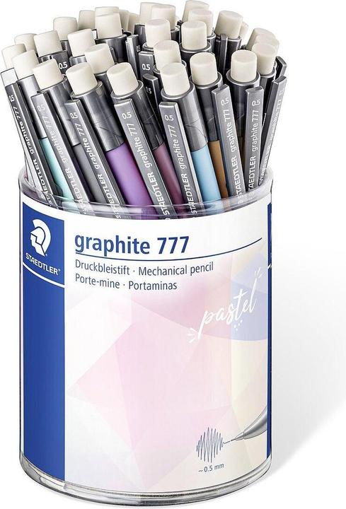 Staedtler Mechanical pencil graphite 777 pastel, box of 36 (0.50 mm, 36 x)