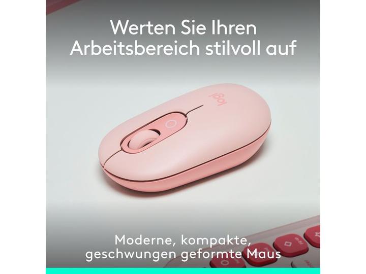 Produktbild Logitech POP Mouse mit personalisierbarem Emoji (Kabellos)