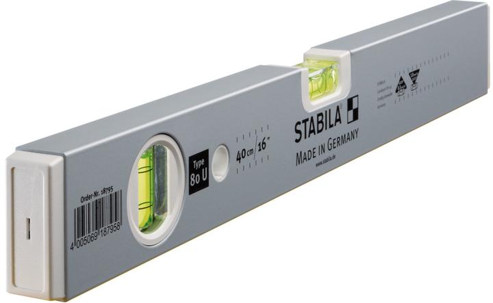 Actual product image Stabila Spirit level Type 80 U (40 cm)