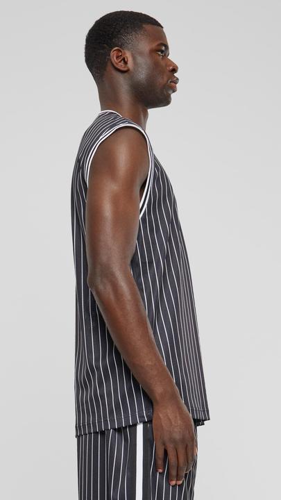 Actual product image Urban Classics Striped Mesh Tank Top - 166797 (M)