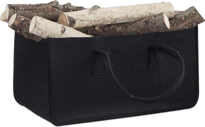 Produktbild Relaxdays Kaminholztasche (25 x 50 x 25 cm)