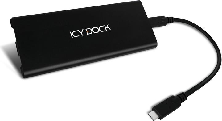 Actual product image Icy Dock ICYNano M.2 NVMe PCIe SSD to USB 3.2 Gen 2 ext. (M.2)