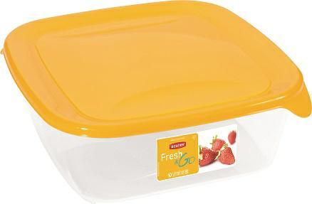 Curver Food container "Fresh&Go" Square 1.7L /Blue/ Transparent (1.70 l)