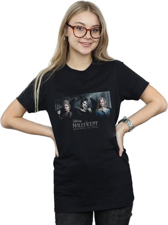 Immagine prodotto Disney Maleficent Mistress Of Evil Character Poster Maglietta Ampia Donna (5XL)