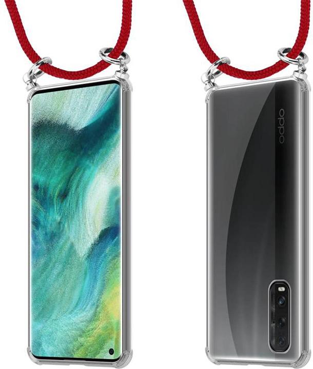 Produktbild Cadorabo TPU Handy Kette SILBER Cover