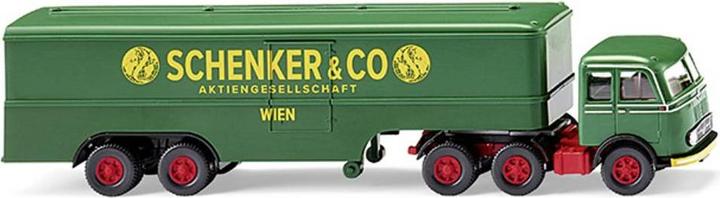 Actual product image Wiking 051327 H0 Mercedes Benz LPS 333 "Schenker" articulated lorry
