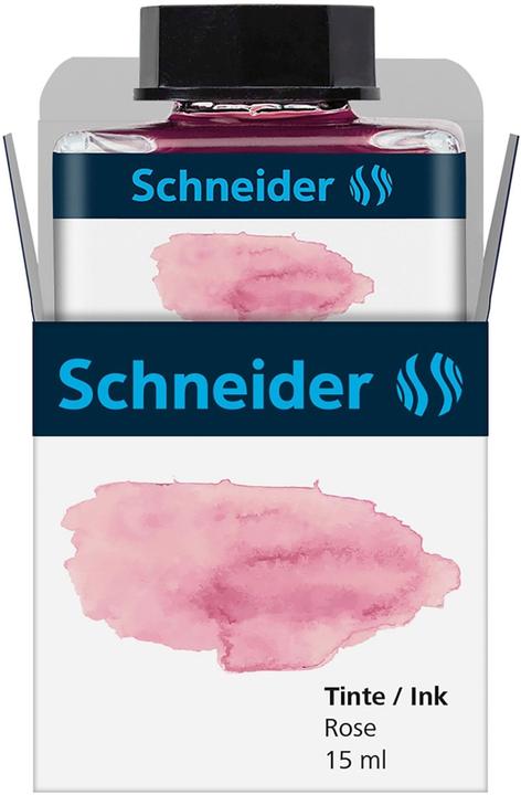 Produktbild Schneider Tintenglas 15ml Pastell rose (Nachfülleinheit, Rosa)