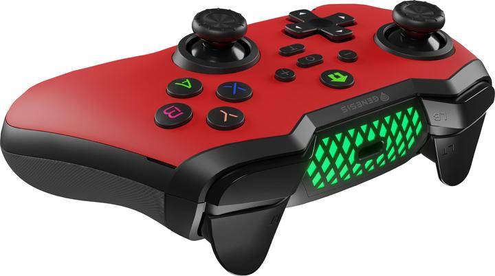 Immagine prodotto Genesis Gamepad MANGAN 400 cablato rosso/nero (Android, iOS, PC, Switch, Mac)