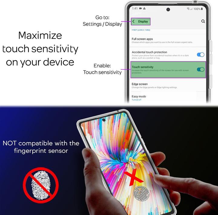 Immagine prodotto Nalia Custodia per cellulare a 360 gradi (Samsung Galaxy S10 Lite)