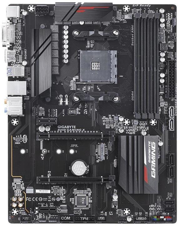 Produktbild Gigabyte B450 Gaming X (AM4, AMD B450, ATX)