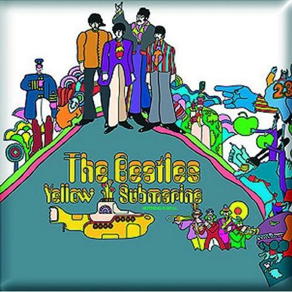 Actual product image The Beatles Yellow Submarine Album Fridge Magnet (1 x)