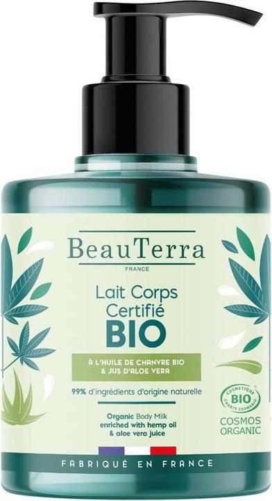 BeauTerra Körpermilch Hanf & Aloe Vera Bio Fl 500 ml (Körpermilch, 500 ml)