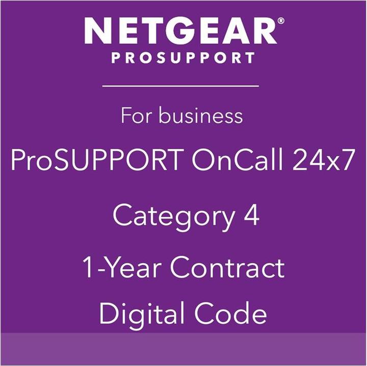 Actual product image Netgear PMB0314-10000S: Category 4 license (12 months, Pickup & Return, Postal warranty)