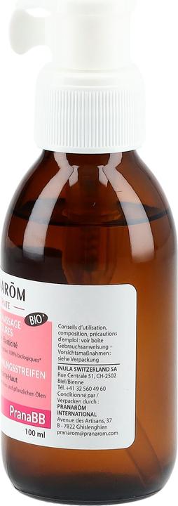 Produktbild Pranarom PranaBB Schwangerschaft Massageöl Dehnungsstreifen Bio (100 ml)