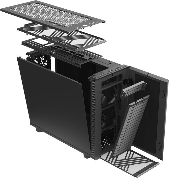 Produktbild Fractal Define 7 Gray Solid (ATX, mATX, Mini-ITX, E-ATX)