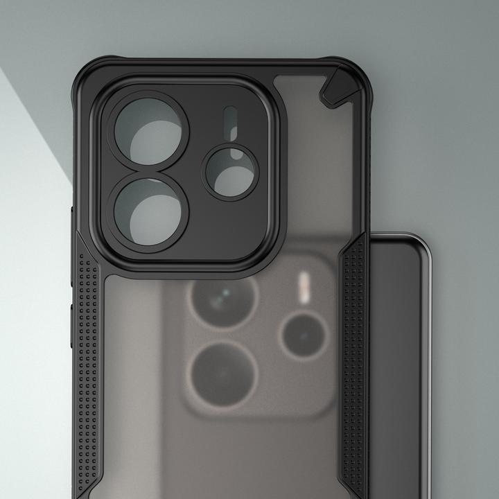 Produktbild OEM Defender Matt case for Xiaomi Note 14 5G black (Xiaomi Redmi Note 14)