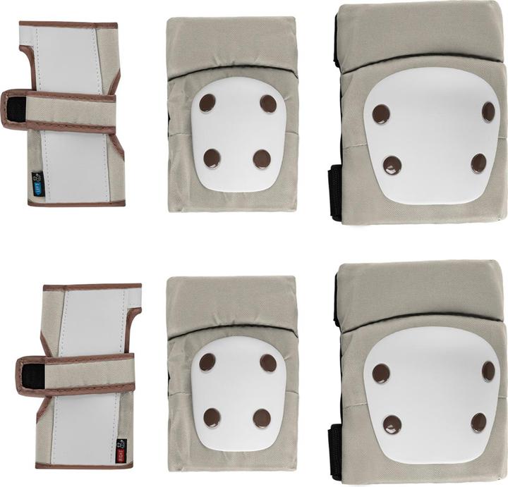 Actual product image Kikkaboo Children's protective equipment (XS, Knee pad, Elbow protectors, Wrist protectors, 6 pieces)