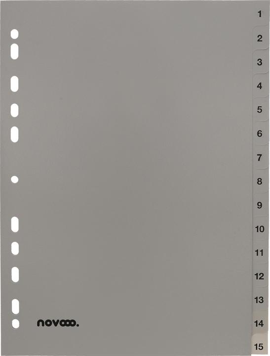 Actual product image Novooo Index PP grey A4