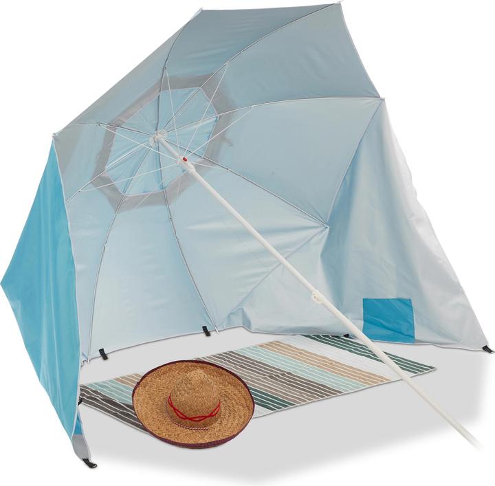 Produktbild Relaxdays Strandmuschel Schirm (1.80 m)